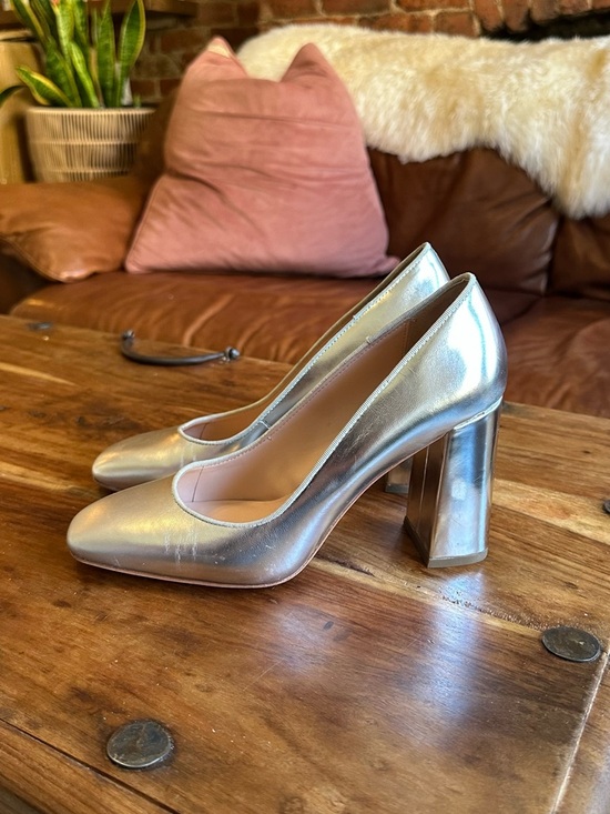 Loeffler Randall Silver Pumps